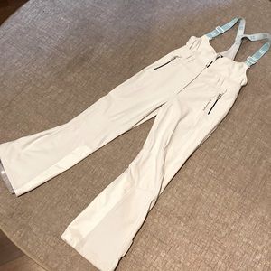Women's Sweaty Betty Astro Softshell Ski Pants Salopettes Size Small ❄️❄️ RECCO